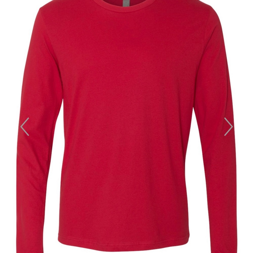 Bundle of 4 XL Red Long Sleeve Shirt